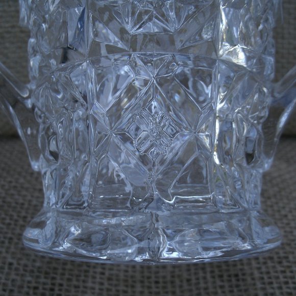 Vintage Fostoria Glass Crystal Sugar & Creamer Set - Picture 16 of 16